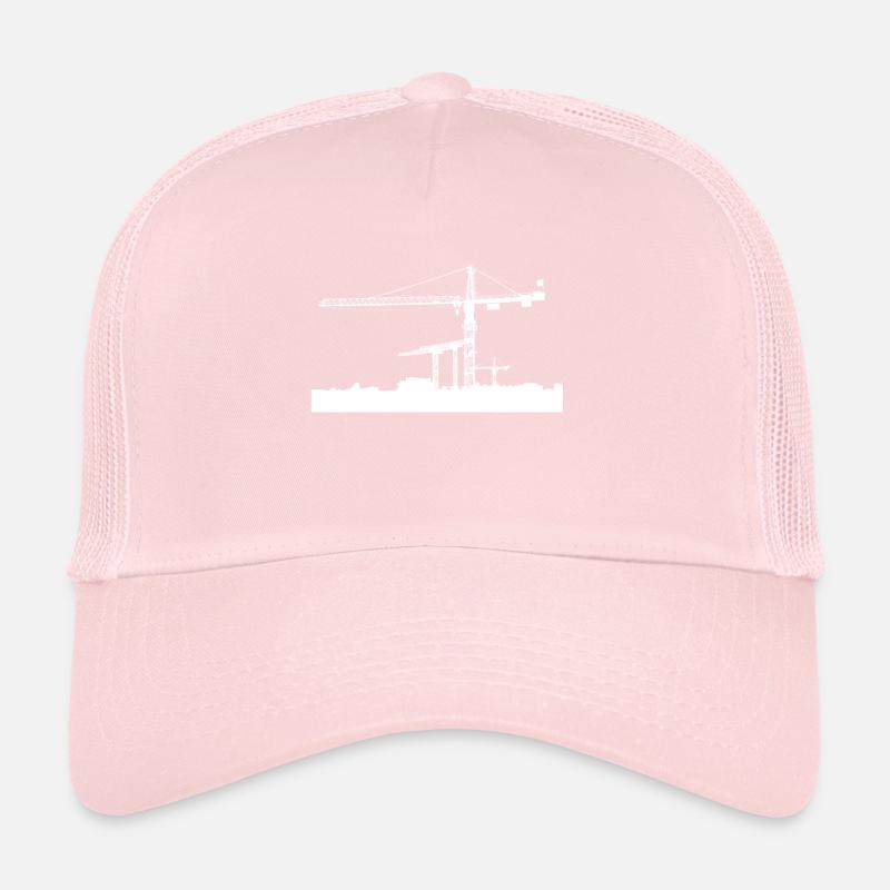 Grue chantier Casquette trucker 