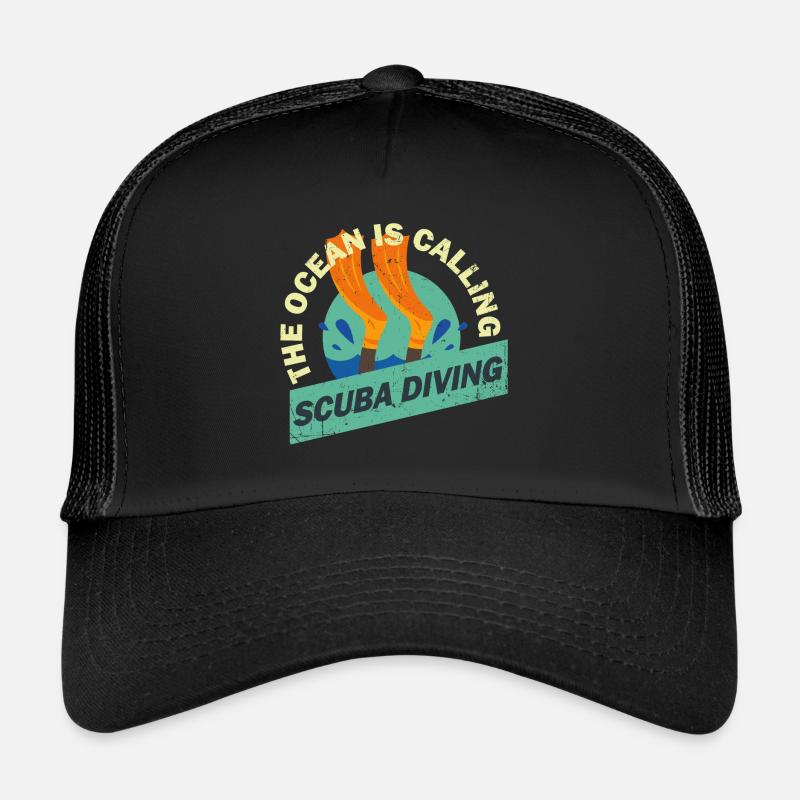 Sporttaucher Scuba Diving Tauchen Geschenk Trucker Cap