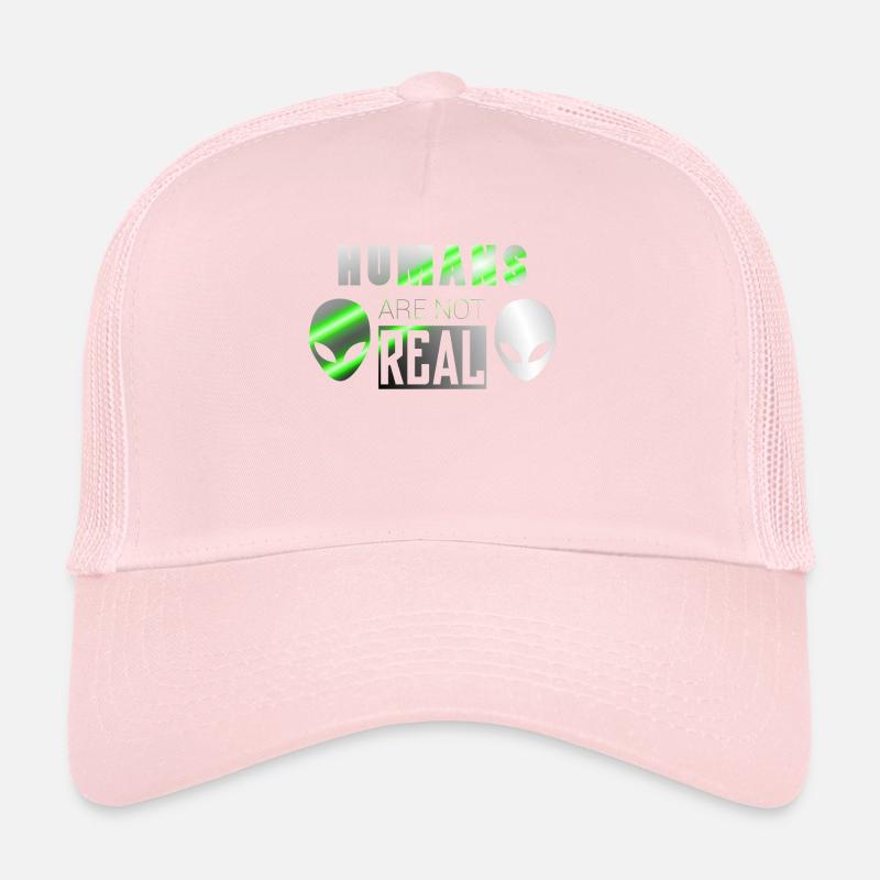Les gens réels | Idée cadeau de vaisseau spatial Alien Ufo Casquette trucker 