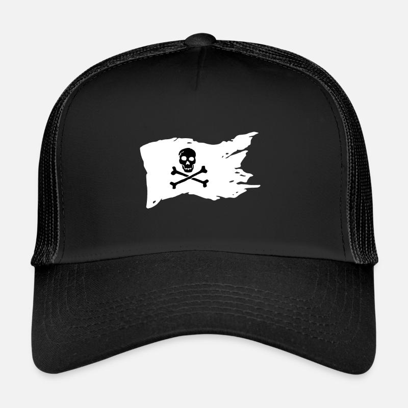 pavillon noir Casquette trucker 