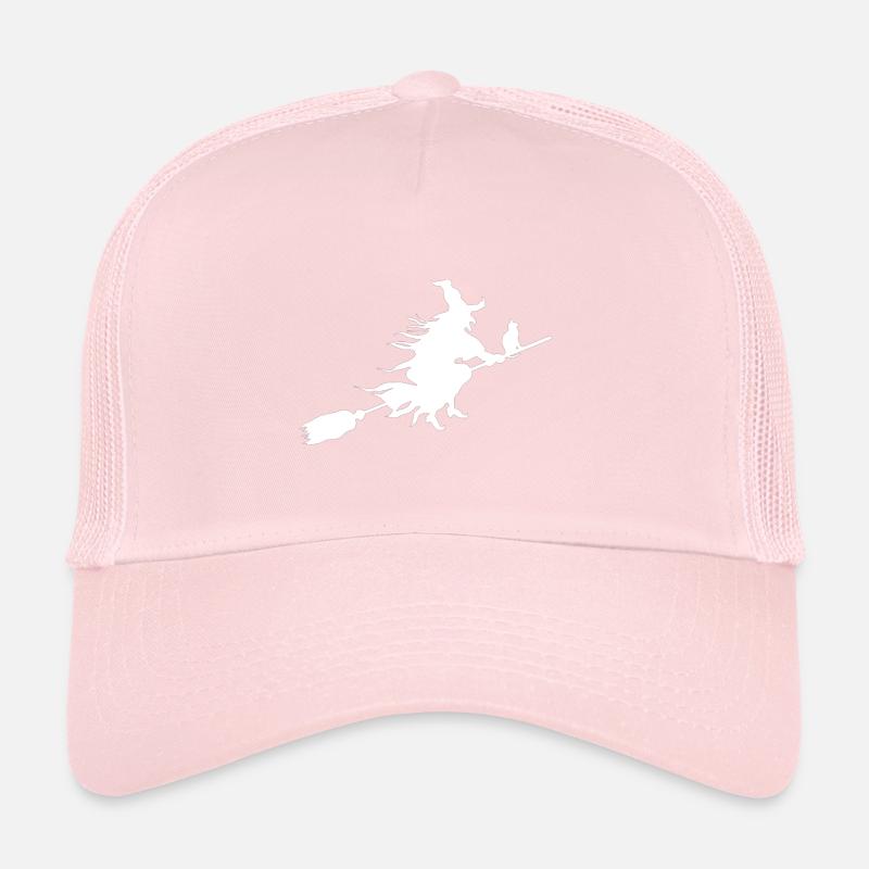 Witch on irem witch's bee Trucker Cap