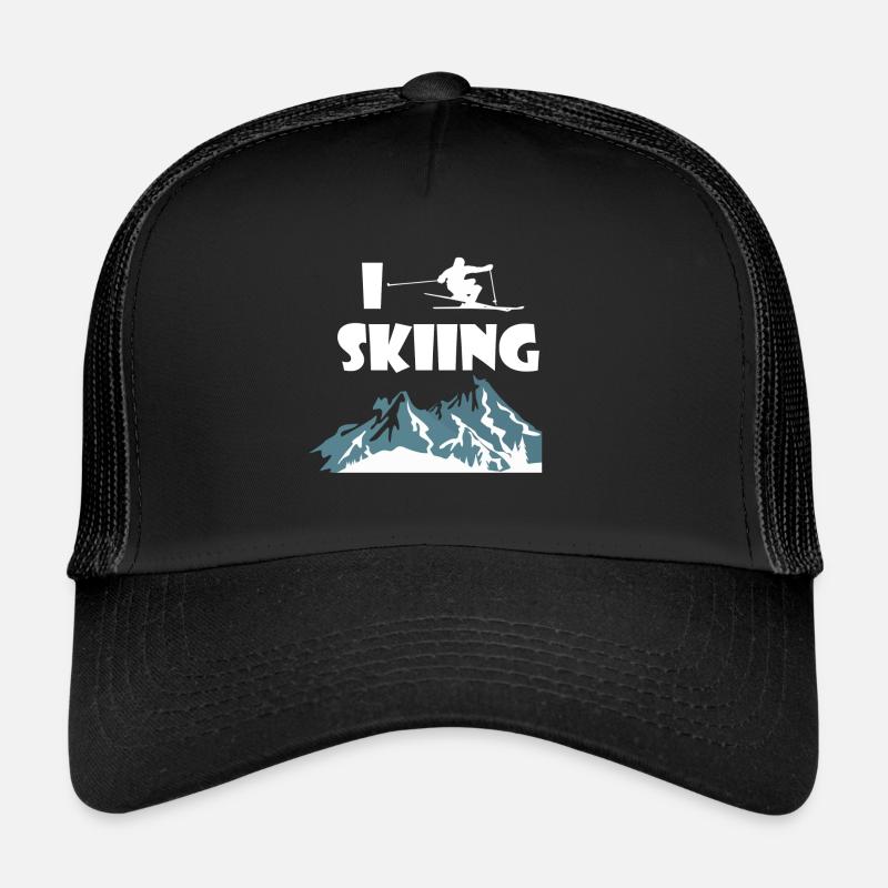 Skifahren Trucker Cap