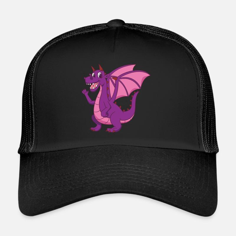 Mother dragon - Trucker Cap - black/black