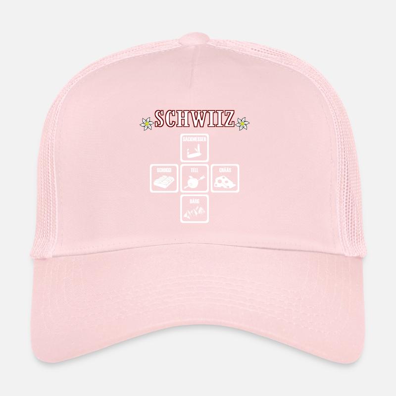 Suisse Suisse Casquette trucker 