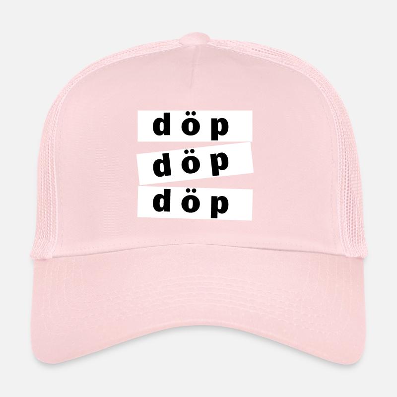 Döp Döp Döp Musique Techno Songtext Design Casquette trucker 