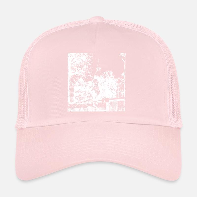 Meine Heimat - Hinterhofansicht - ländliche Idylle Trucker Cap