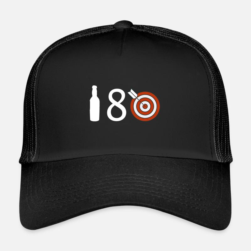 Dart - Trucker Cap - Schwarz/Schwarz