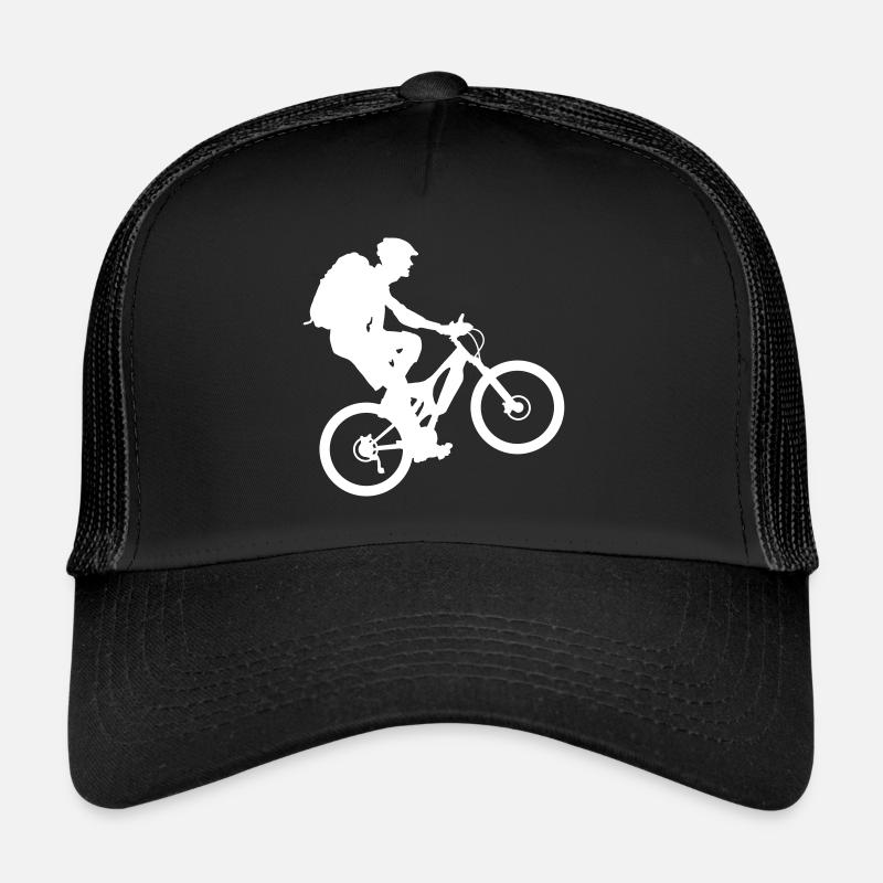 Biker - Casquette trucker  - noir/noir
