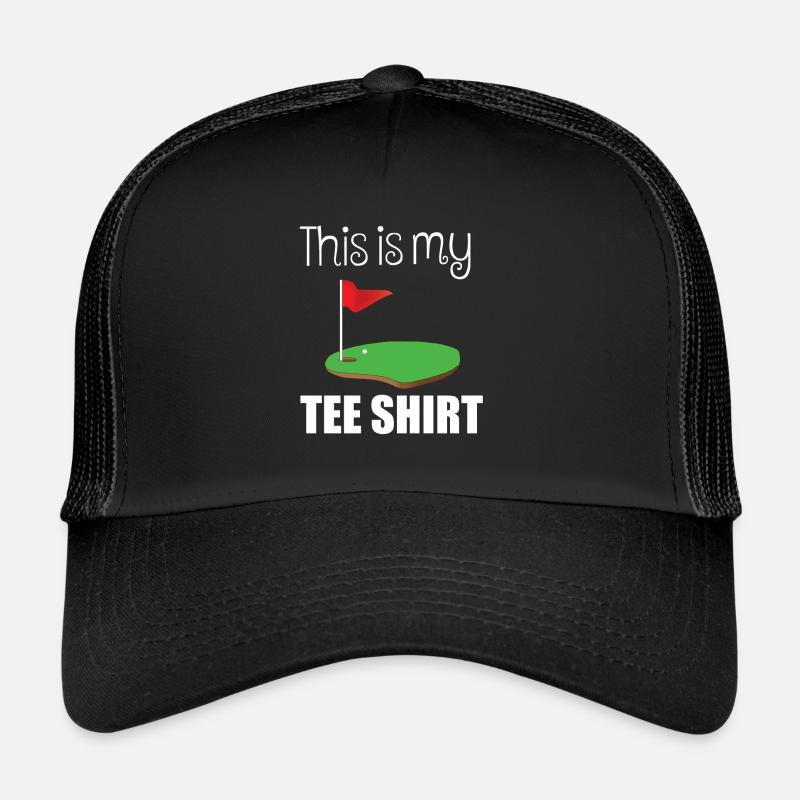 Tee Golf Sprüche Witzig Lusttig Lieblingsplatz Trucker Cap