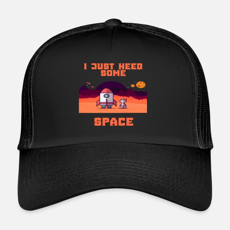 Astronaute espace vol spatial espace fusée cadeau Casquette trucker 