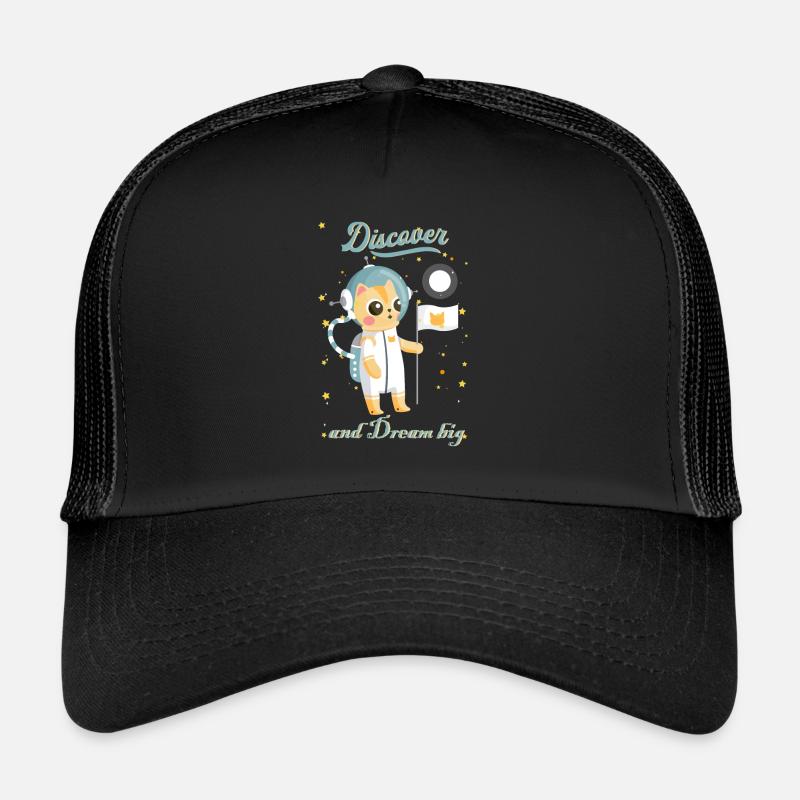 conception mignonne de chats astronautes Casquette trucker 