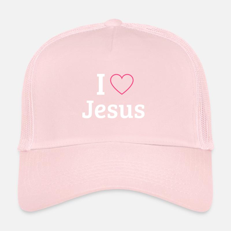I love Jesus Trucker Cap