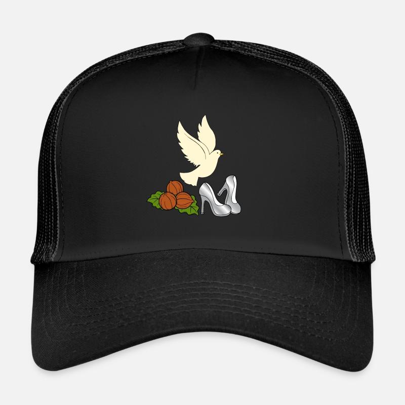 Trois noisettes pour  Casquette trucker 
