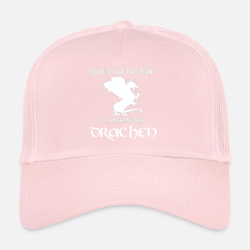 Scheiß auf das Pony - Drachen! RPG Fans Trucker Cap