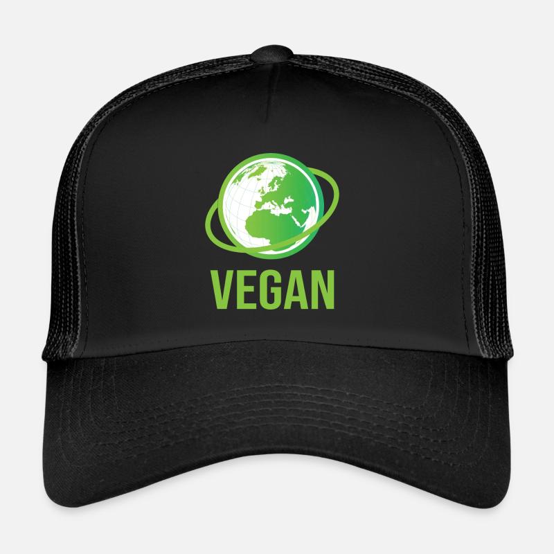 végétalien Casquette trucker 