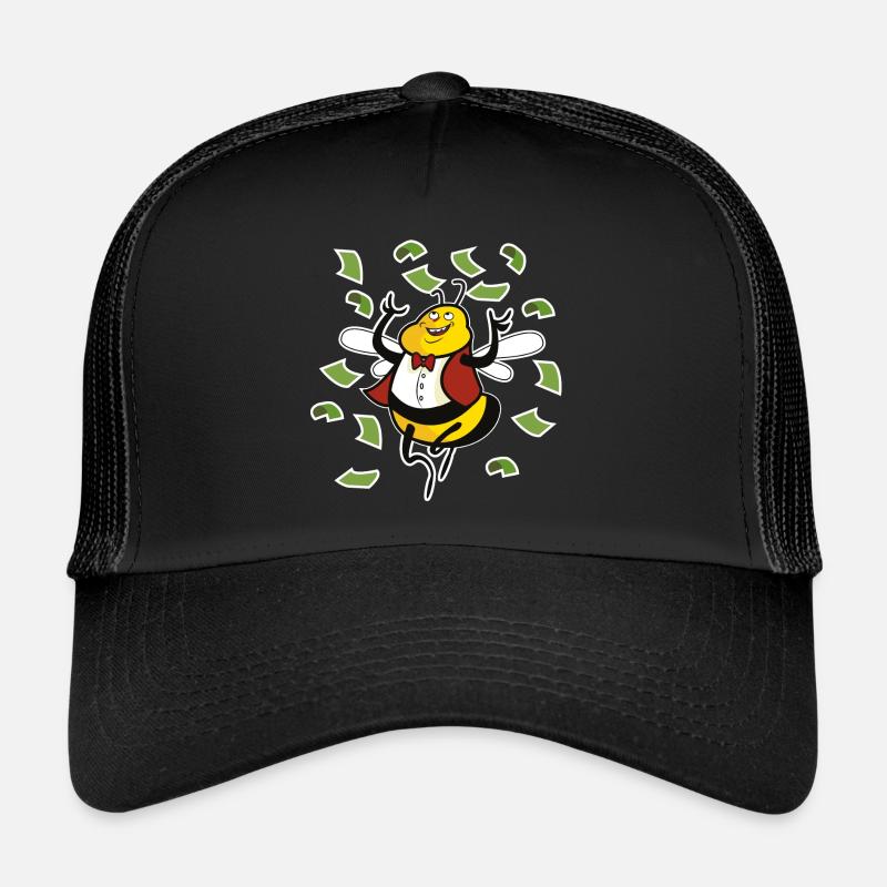 Biene Reich Wohlhabend Trucker Cap