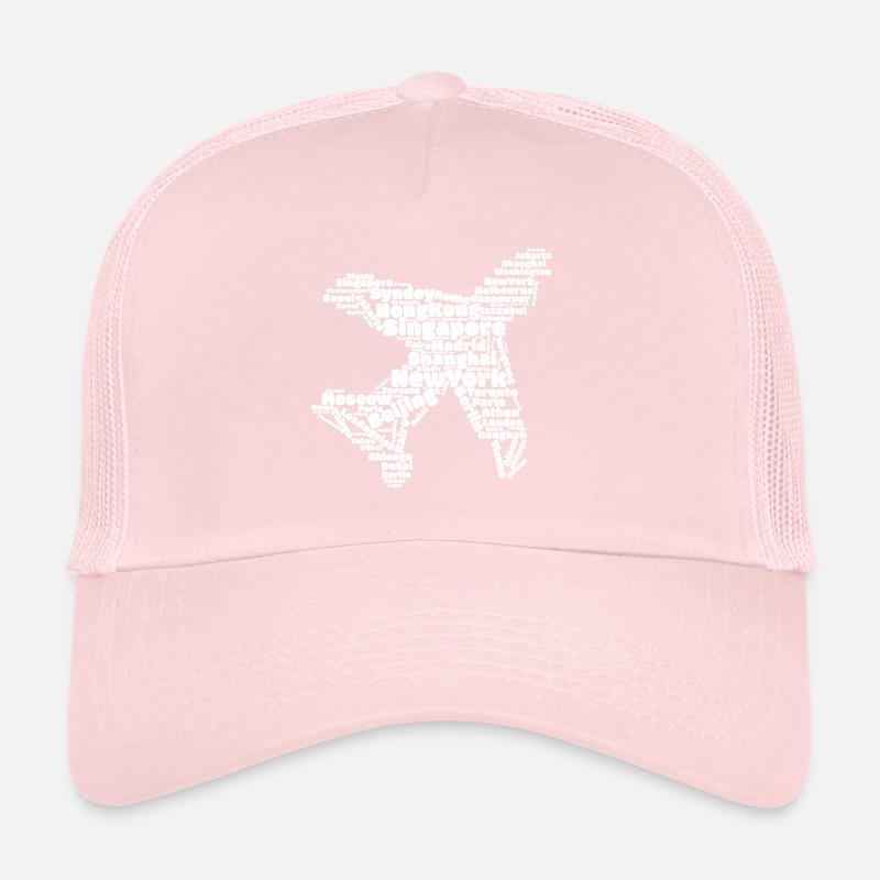 Villes du monde Voyage Casquette trucker 