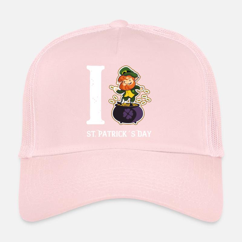 Leprechaun st patricks day Trucker Cap