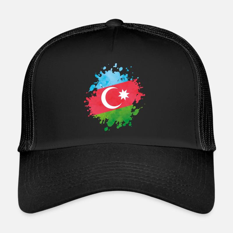 Azerbaïdjan drapeau Azerbaïdjan blob Casquette trucker 
