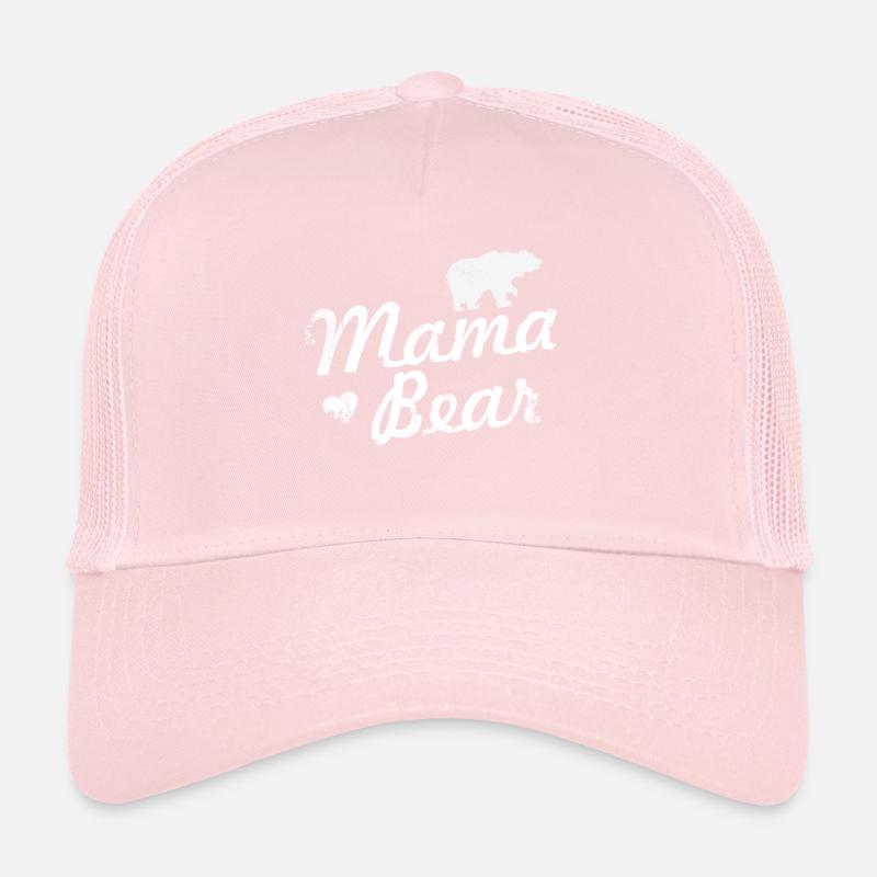 Shirt Mama Bear heart white Trucker Cap