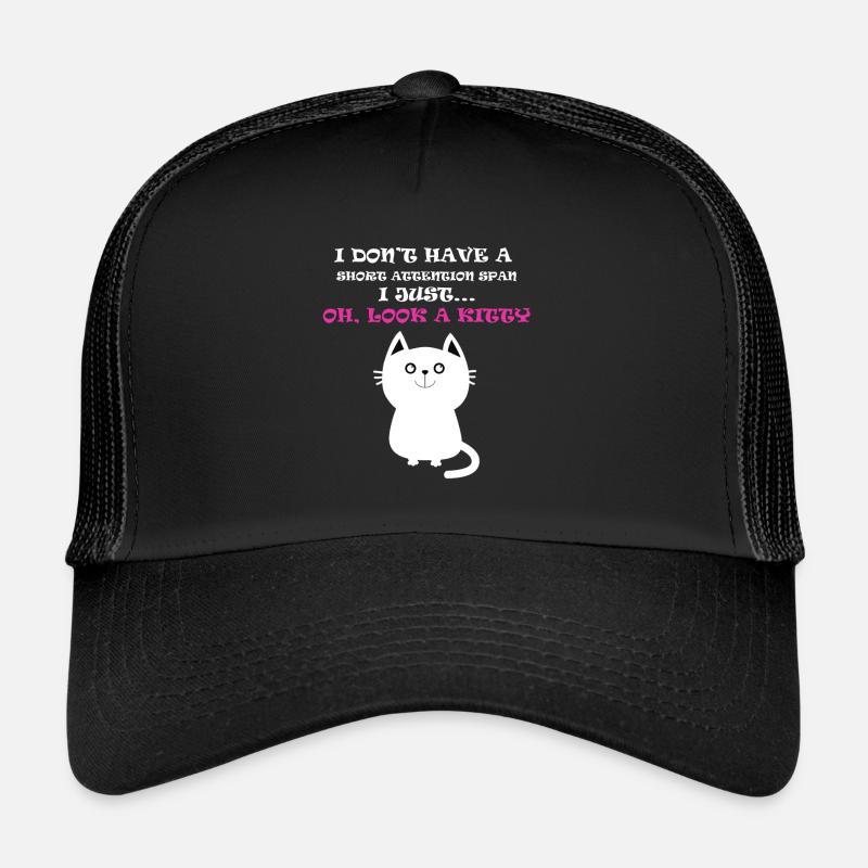 kitty Lustige T-Shirts Trucker Cap