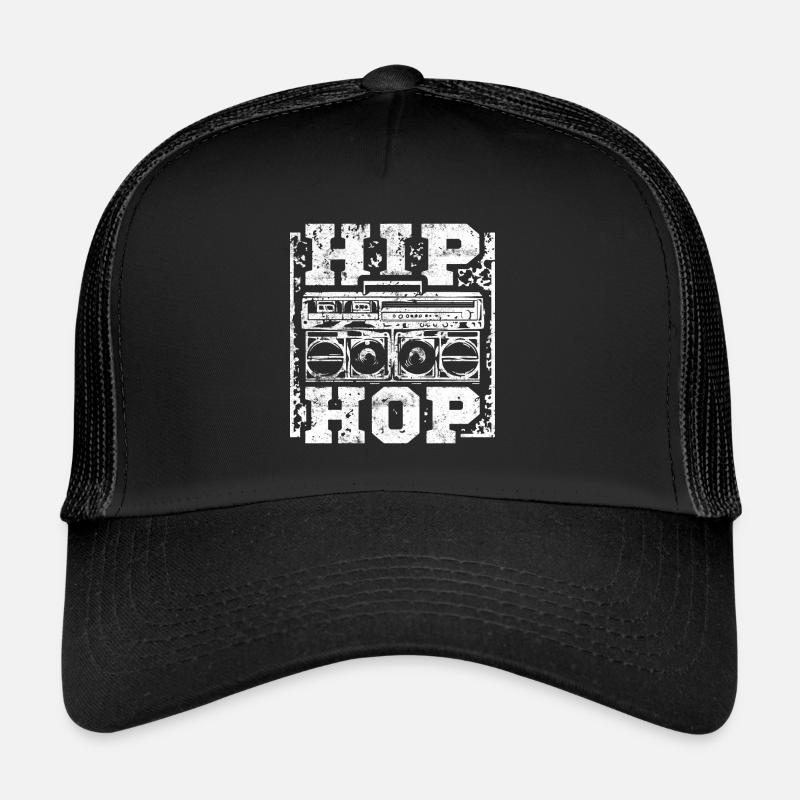 Hip hop musik ghettoblaster Trucker Cap