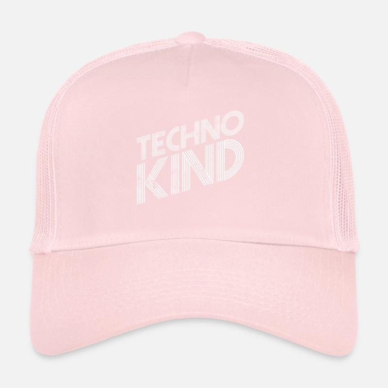 Musique techno Casquette trucker 