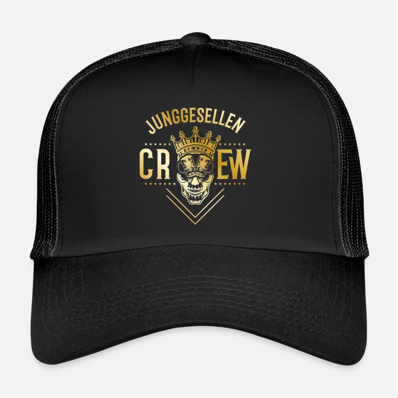Adieu célibataire d'or Casquette trucker 