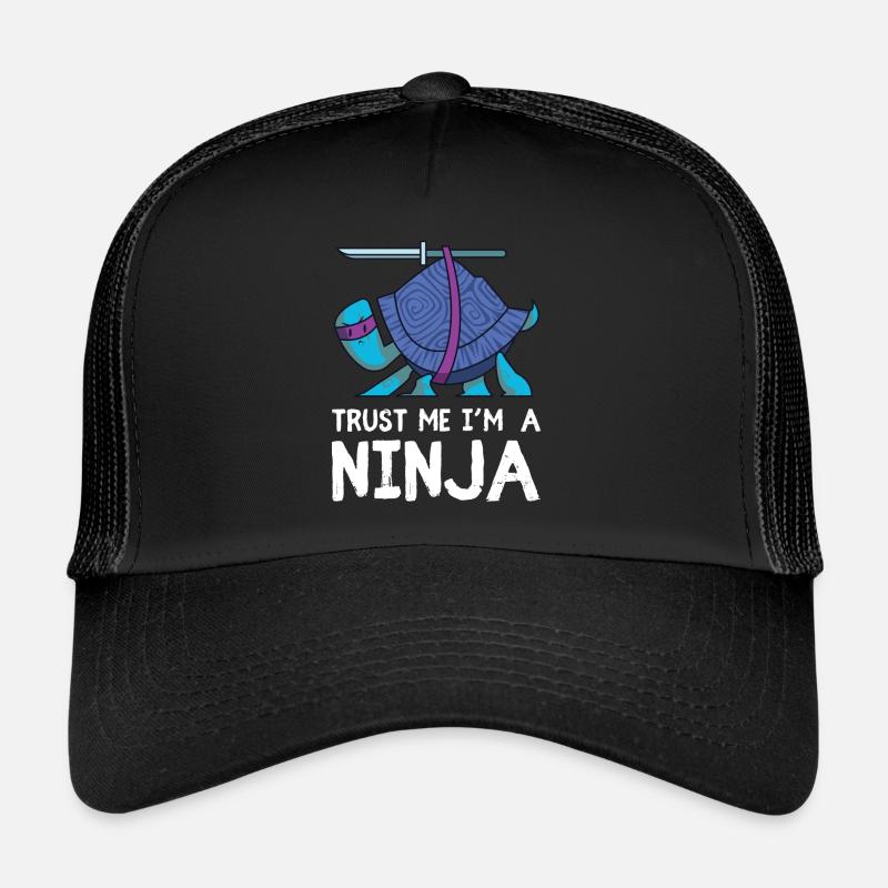 samouraï drôle tortue ninja Casquette trucker 
