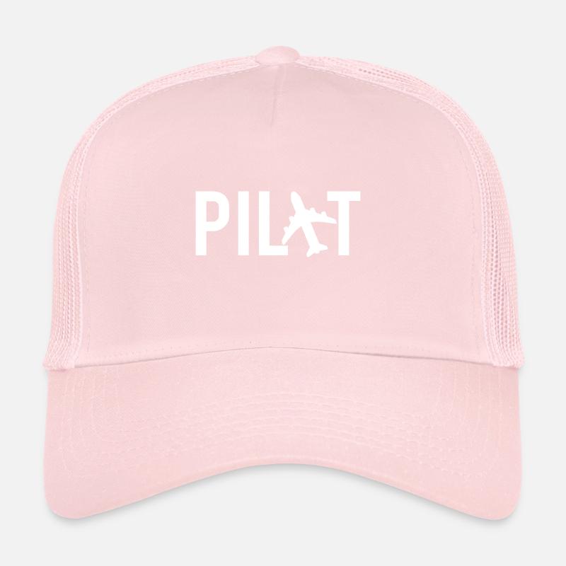 Pilot Piloten Flugzeug Co Pilot Beruf Geschenk Trucker Cap