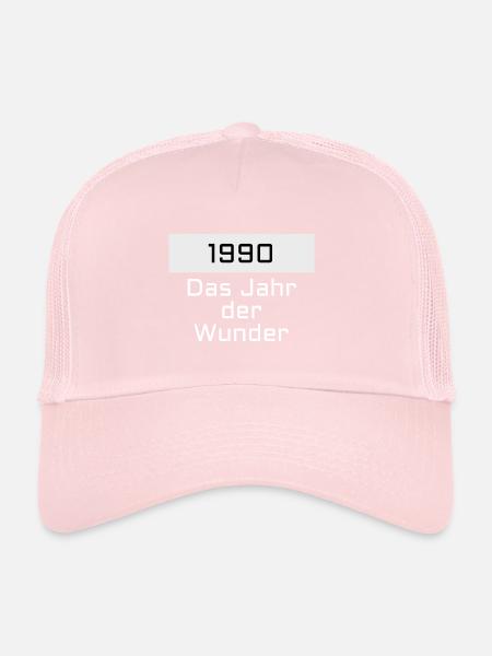 1990 - Trucker Cap - pale pink - Front