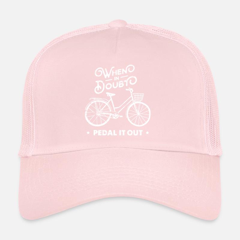 Fahrrad radfahren spruch Trucker Cap