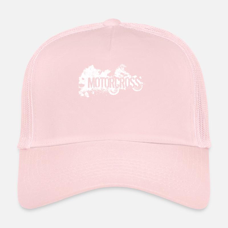 motocross sport spruch Trucker Cap
