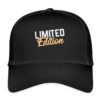 limited edition - Trucker Cap - Schwarz/Schwarz - Vorne
