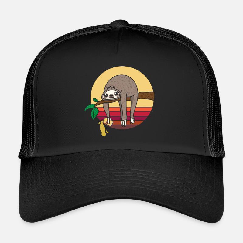 Sloth Lazy Beer Beer Beer Beer Beer Trucker Cap