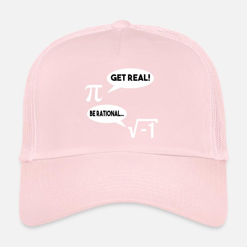 Get Real Be rational Mathe Mathematik Geschenk Trucker Cap