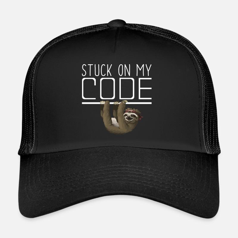 Stucco code | IT | developer Trucker Cap