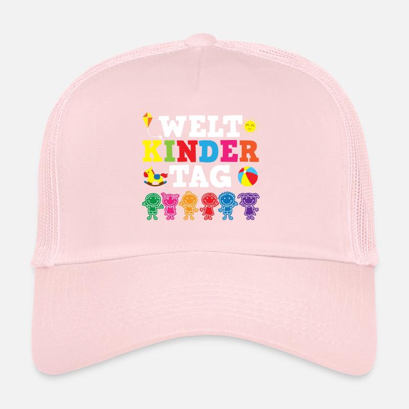 Weltkindertag Geschenk Mama Papa Kinder Trucker Cap