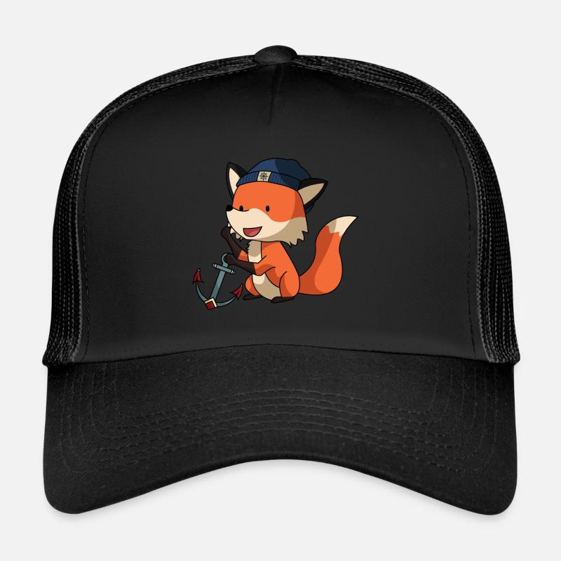 Fuchs als Seemann Trucker Cap