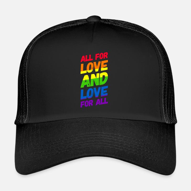Homosexualité LGBT CSD Gay Pride Casquette trucker 