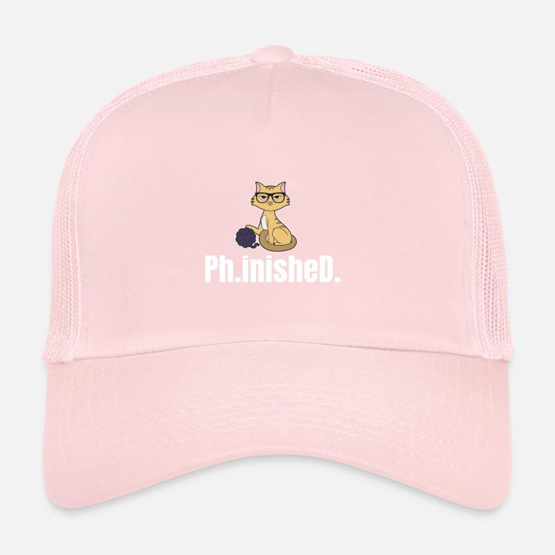 Finished Ph.D. Gift Trucker Cap