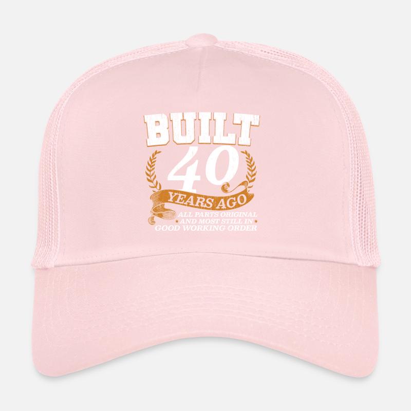 40. Geburtstag Geschenk Geschenkidee Party Trucker Cap