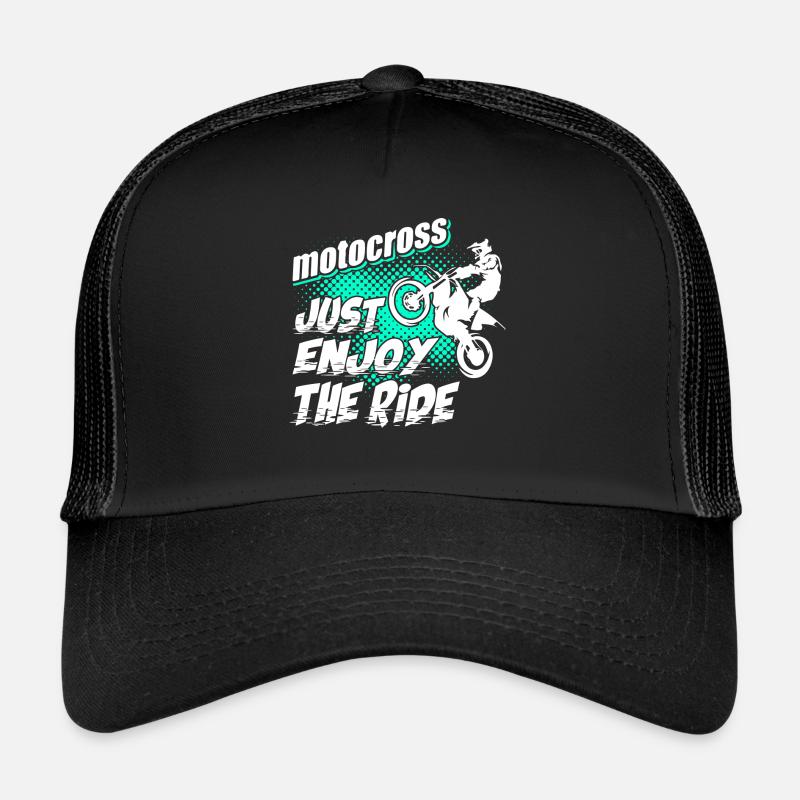 motocross - Trucker Cap - black/black