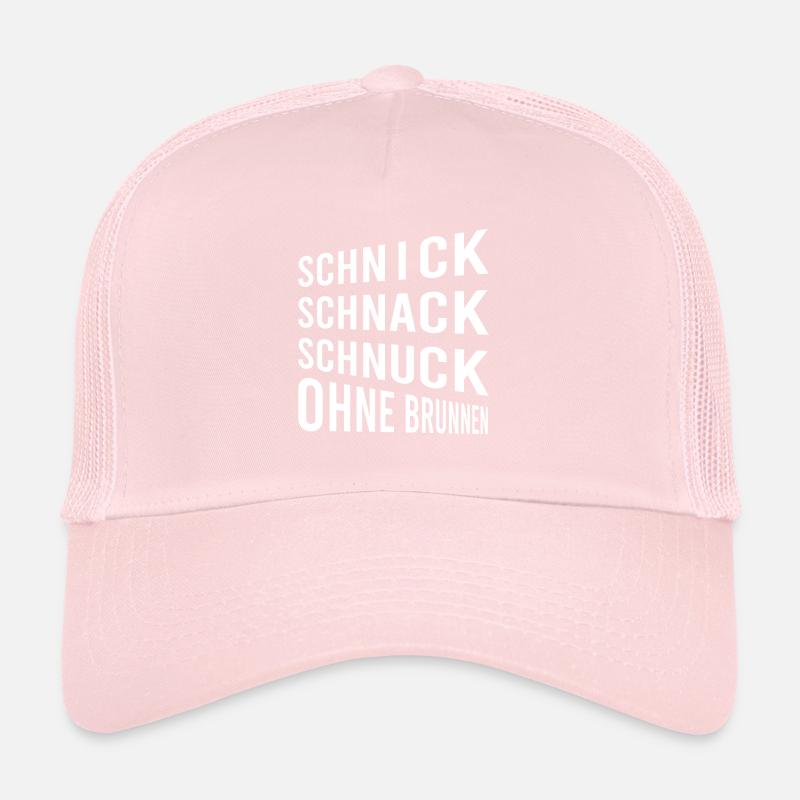 Ciseaux papier pierre sans fontaine Casquette trucker 