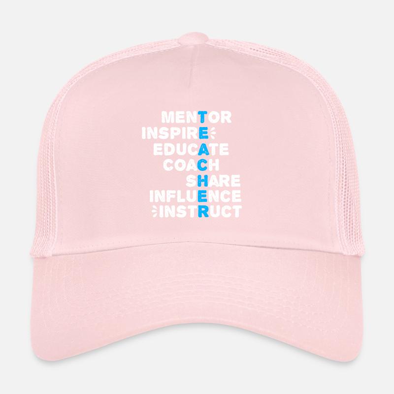 Professeur d'anglais prof enseignant disant cadeau Casquette trucker 