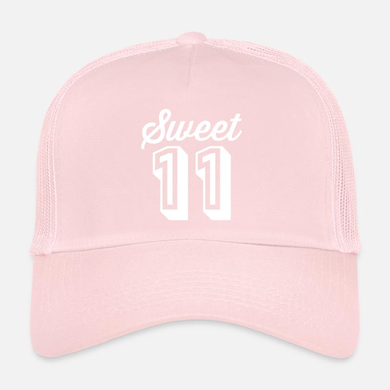 Geburtstagsmädchen 11 Jahre Trucker Cap
