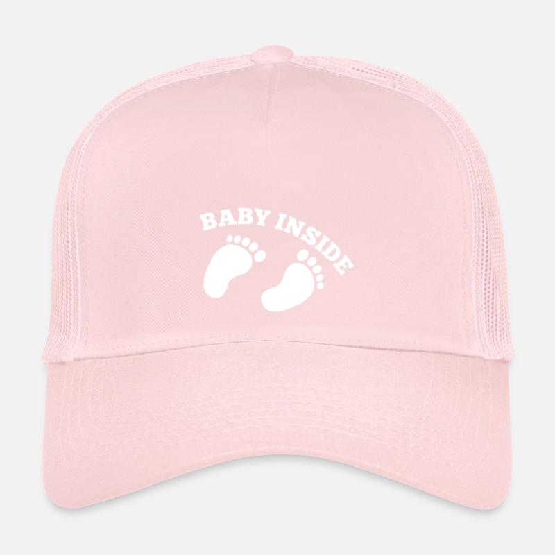 bébé inside enceinte Casquette trucker 