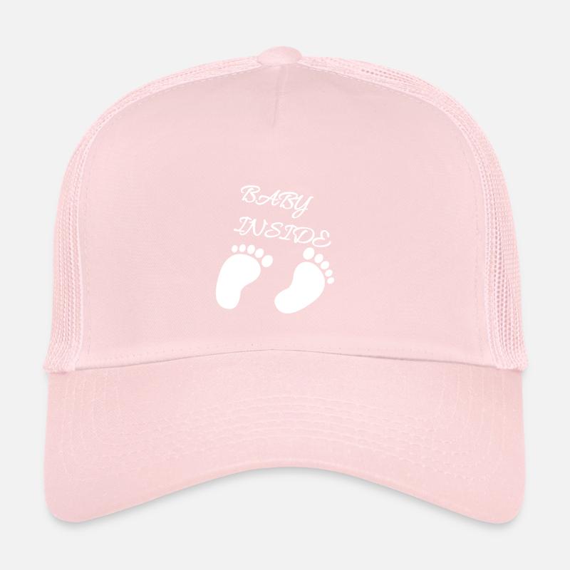 bébé dans le ventre de bébé Casquette trucker 