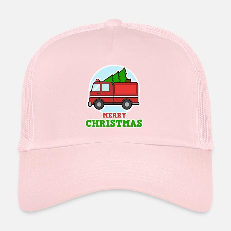 Pompiers pour Noël - Camion de pompier avec Tann Casquette trucker 