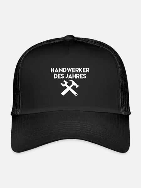 Artisan de l'année artisanat disant pension - Casquette trucker - noir/noir